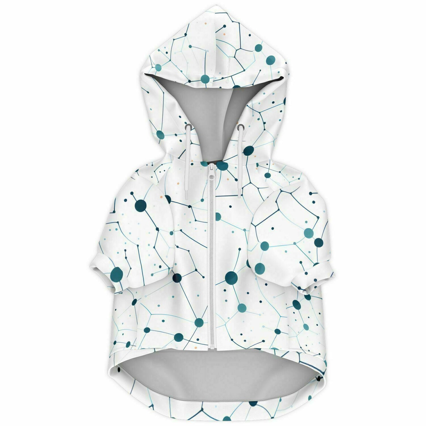 "Cosmic Connect" - Fashion Pitbull Zip-Up Hoodie - Pittie Choy