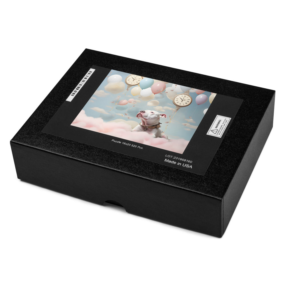 Pitbull Jigsaw Puzzle - Timeless Joy - Pittie Choy
