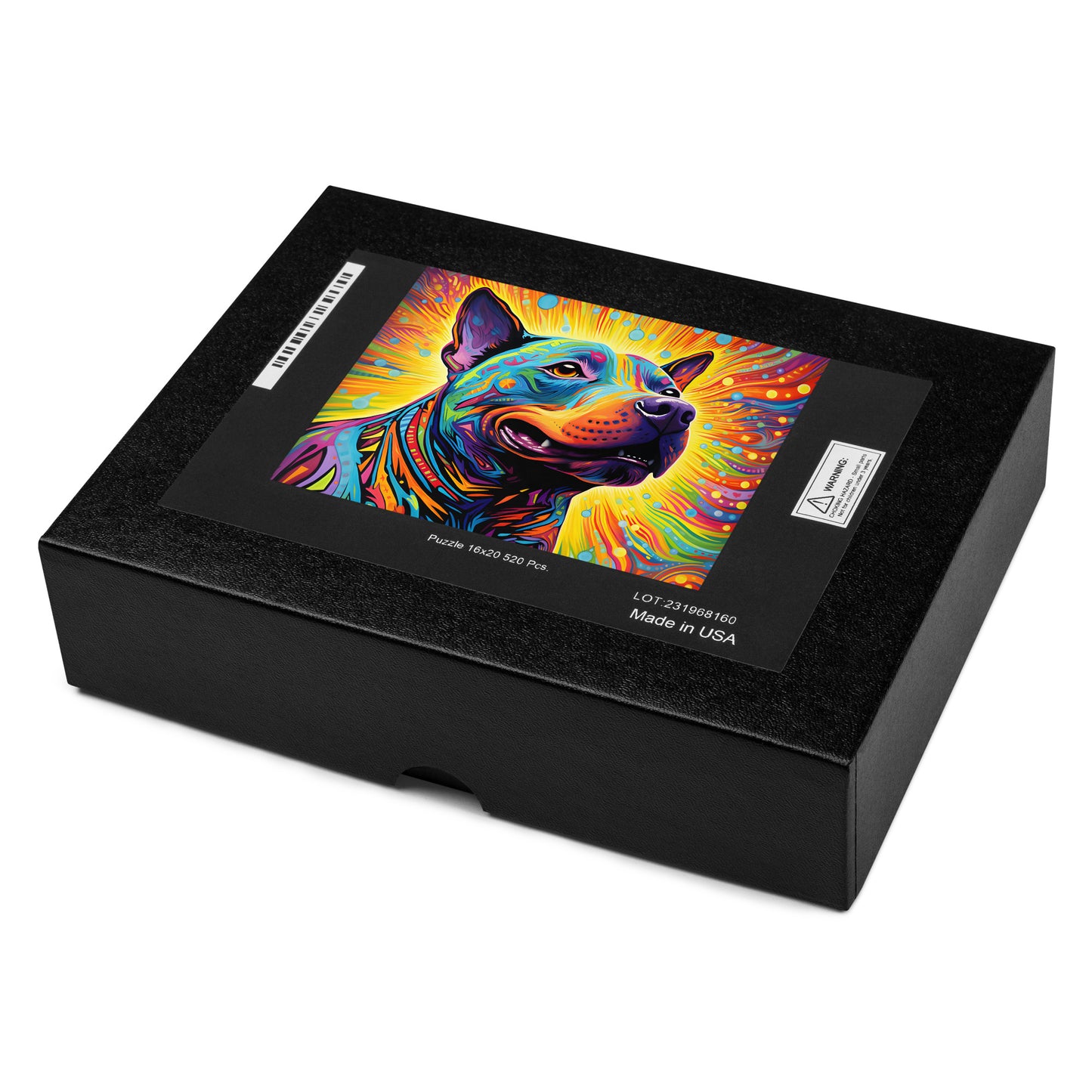 Pitbull Jigsaw Puzzle - Radiant Rex - Pittie Choy