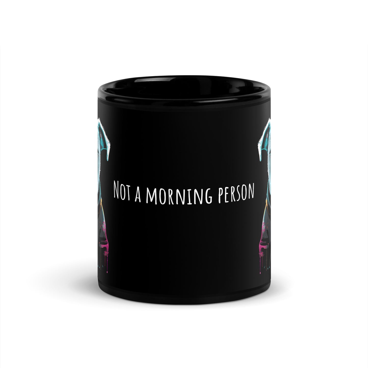 Pit Bull Coffee Mug - "Not A Morning Person" - Pittie Choy