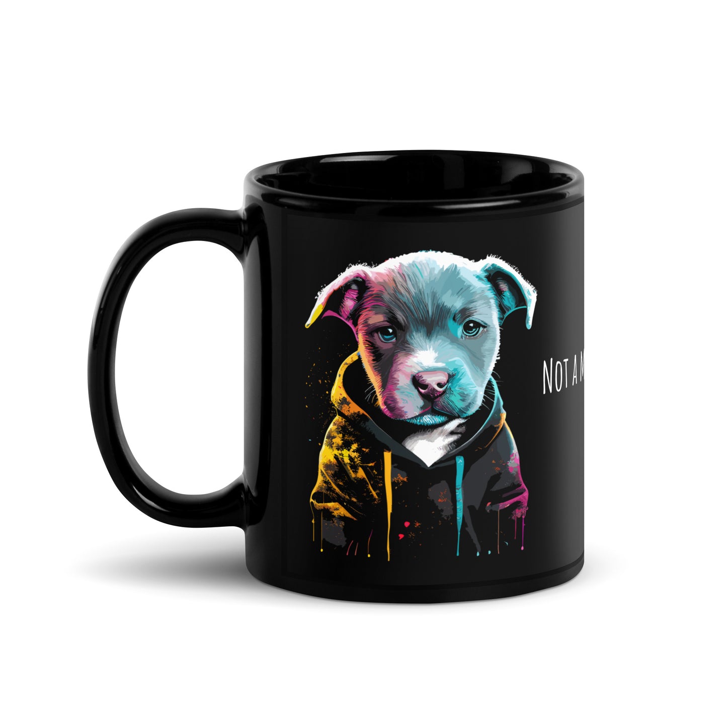 Pit Bull Coffee Mug - "Not A Morning Person" - Pittie Choy