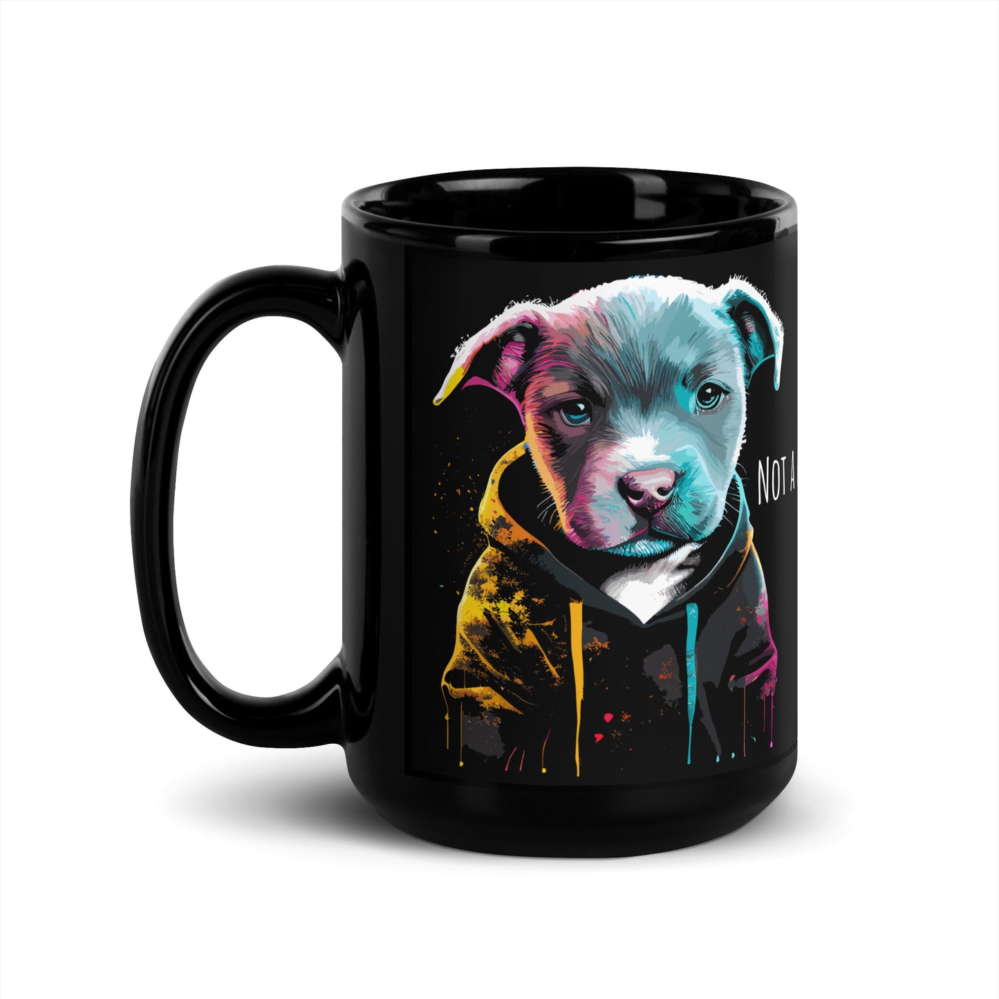 Pit Bull Coffee Mug - "Not A Morning Person" - Pittie Choy