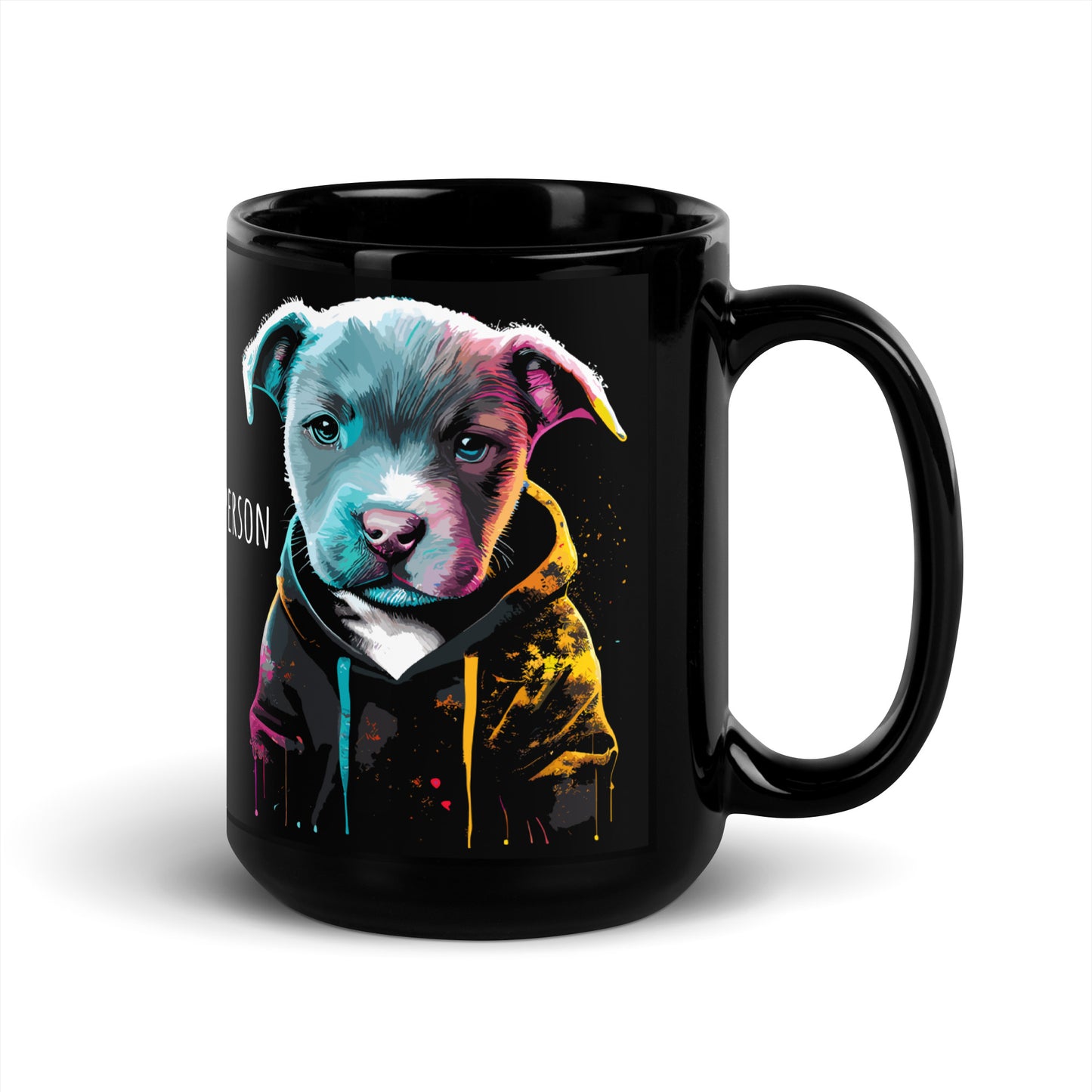 Pit Bull Coffee Mug - "Not A Morning Person" - Pittie Choy