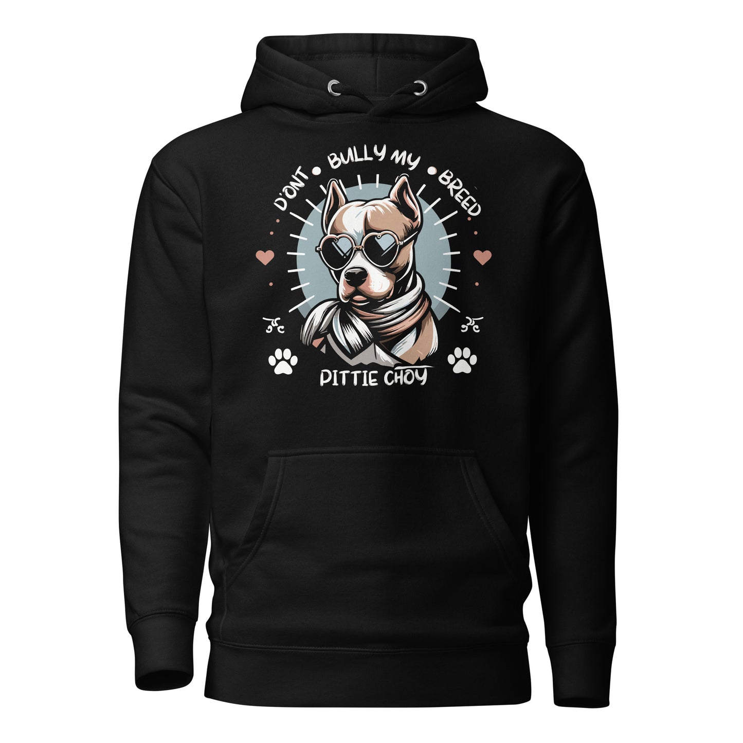 Don't Bully My Breed - Women's Pitbull Hoodie - Pittie Choy