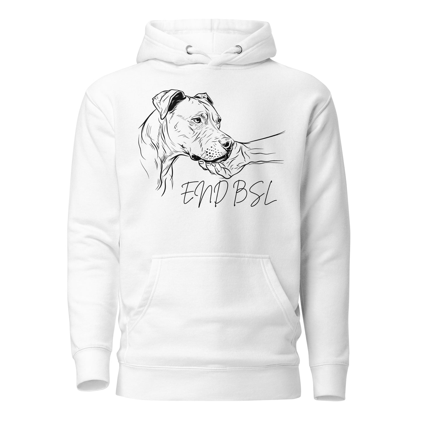 "End BSL" Pit Bull Hoodie for Women - Advocate with Comfort and Style - Pittie Choy