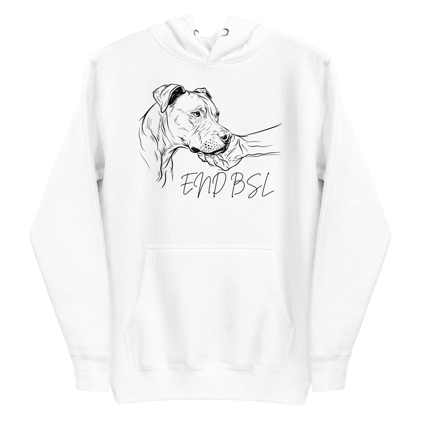 "End BSL" Pit Bull Hoodie for Women - Advocate with Comfort and Style - Pittie Choy