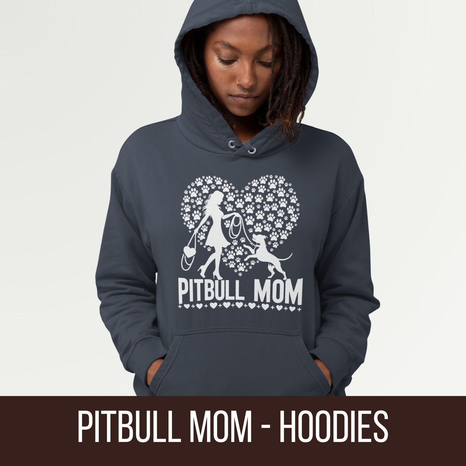 Pitbull Mom Hoodies - Comfort with a Cause