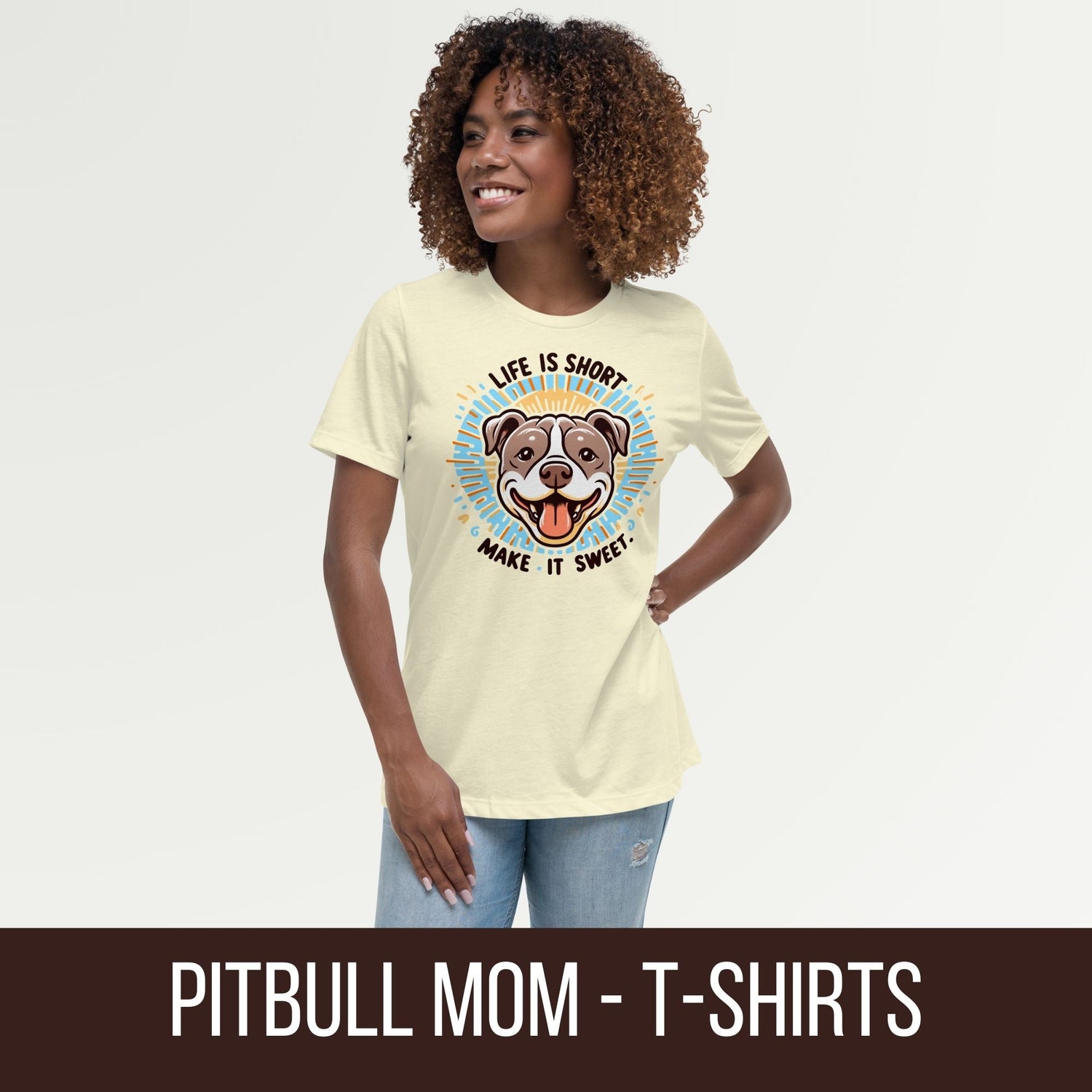 Pitbull Mom T-Shirt Collection