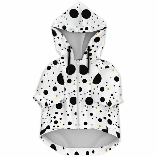 "Dalmatian Dots" Fashion Pitbull Zip-Up Hoodie - Pittie Choy