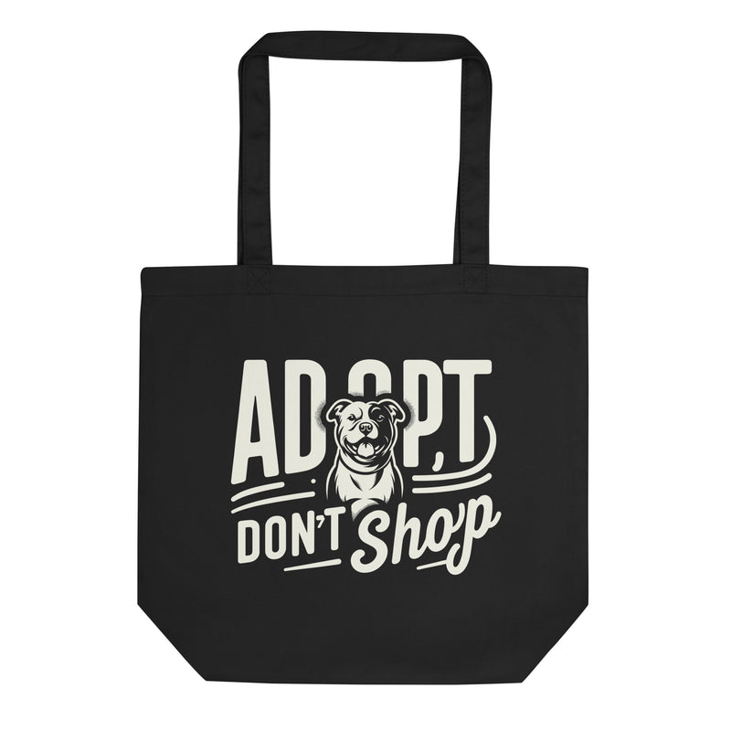 "Adopt, Don't Shop" Pitbull Tote Bag