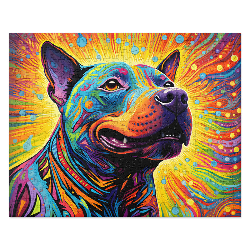 Pitbull Jigsaw Puzzle - Radiant Rex