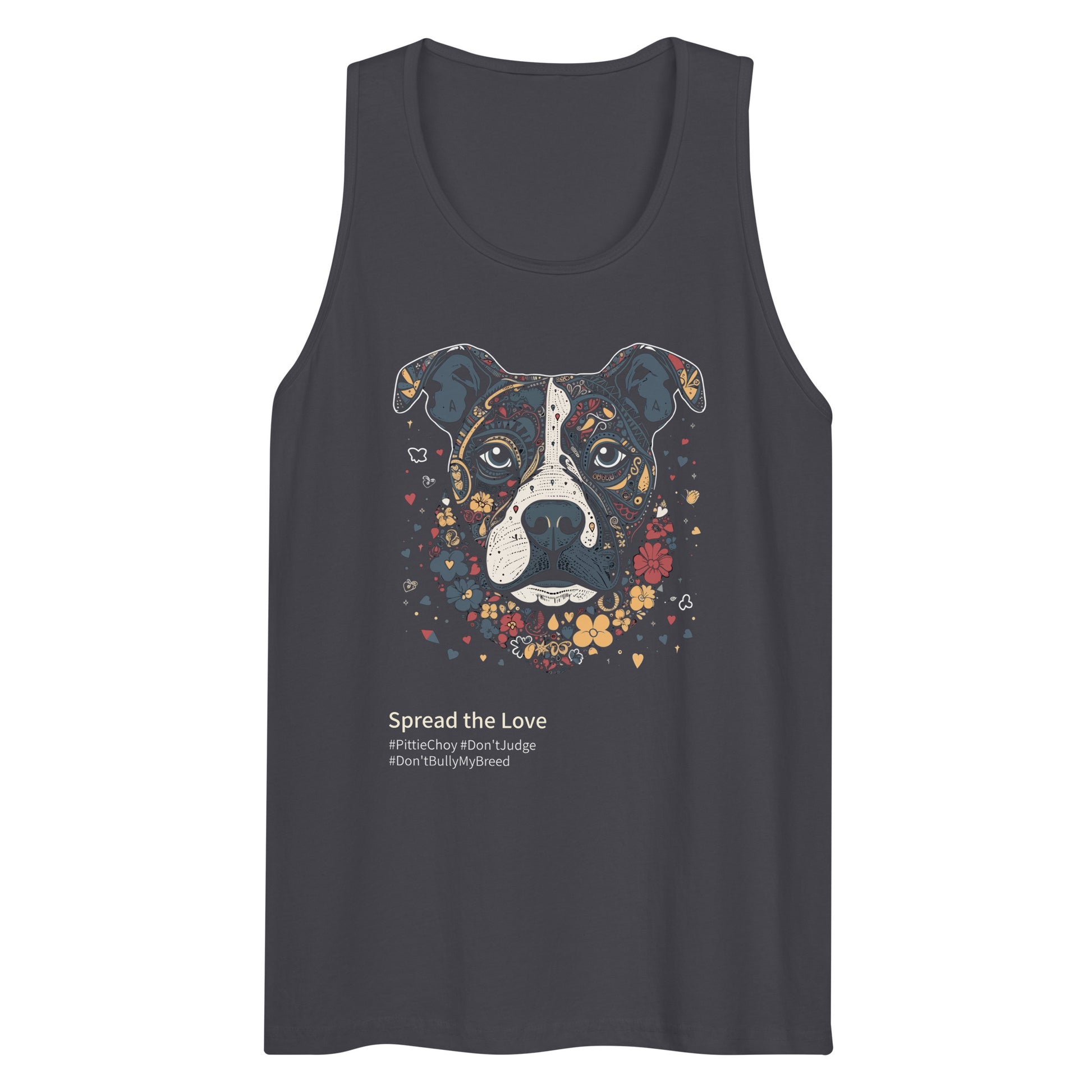 "Spread The Love" Men's Tank Top - Pittie Choy