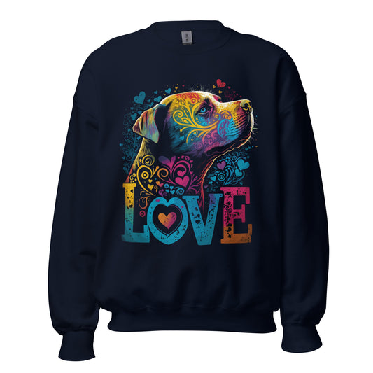 Pitbull Love Unisex Sweatshirt - Pittie Choy