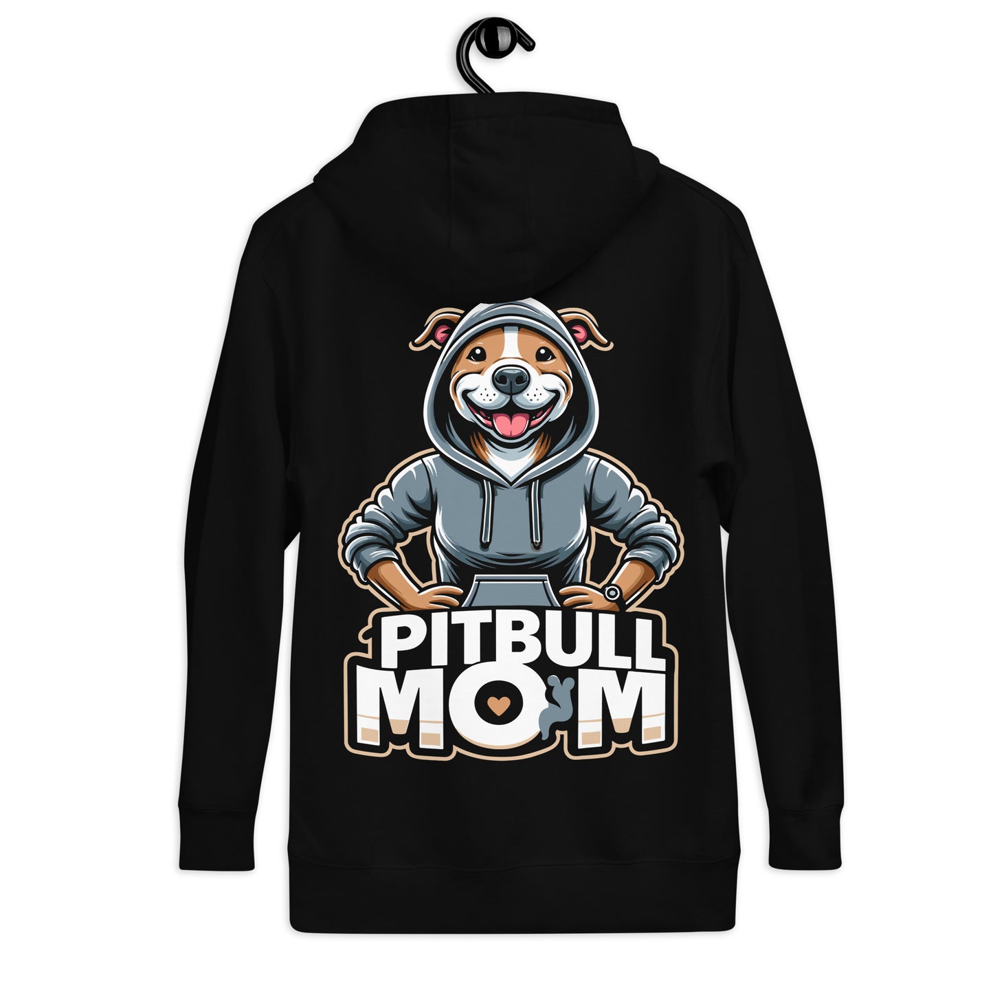 Pitbull Mom Cozy Hoodie - Pittie Choy