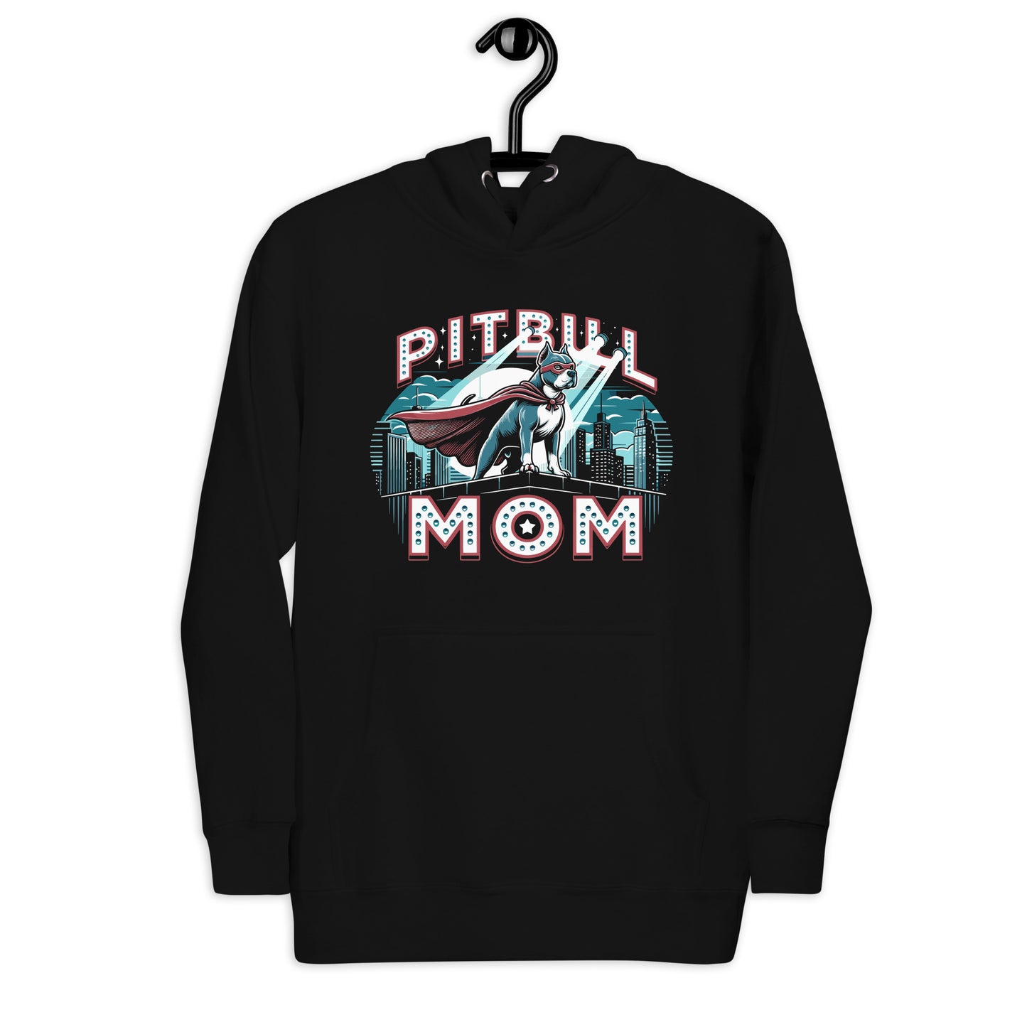 Superhero Pitbull Mom Hoodie - Pittie Choy