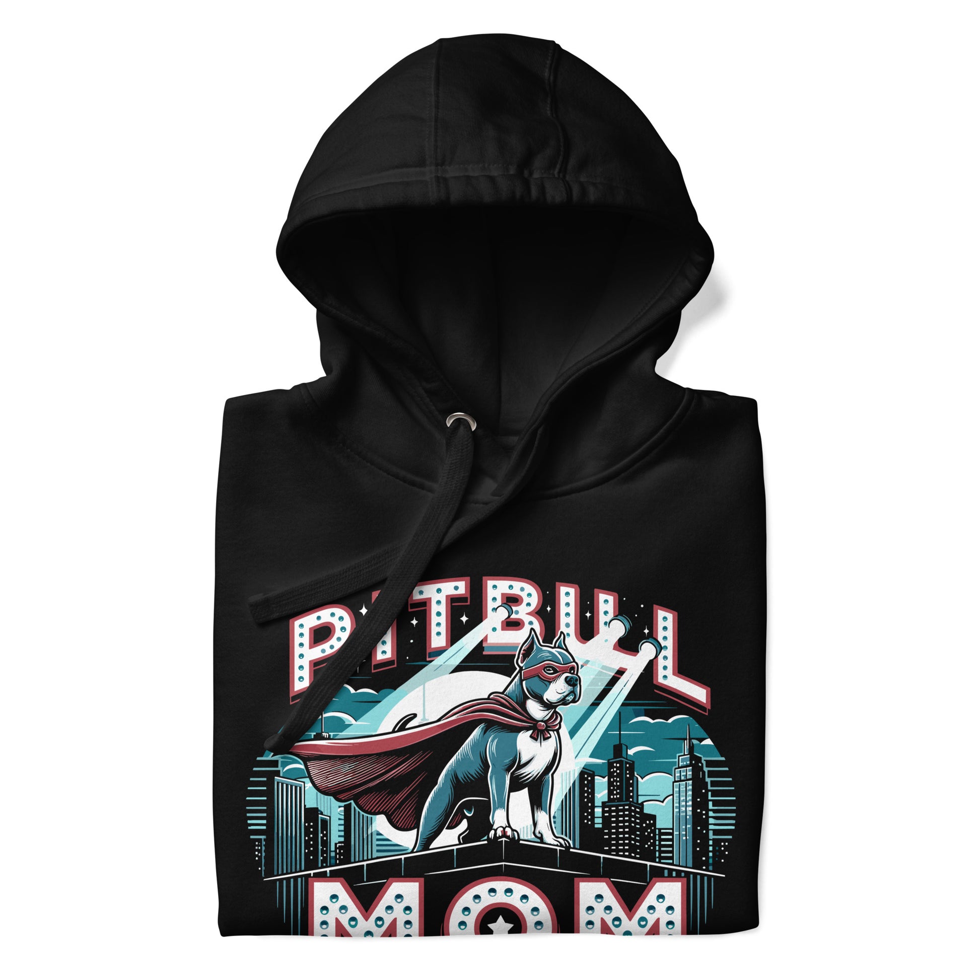Superhero Pitbull Mom Hoodie - Pittie Choy