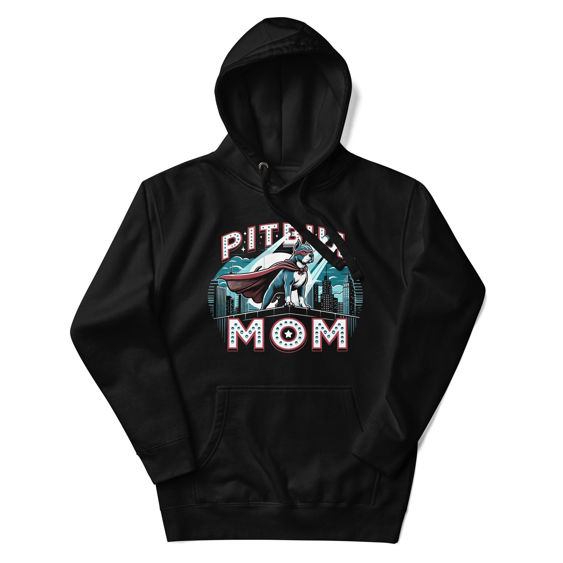 Superhero Pitbull Mom Hoodie - Pittie Choy