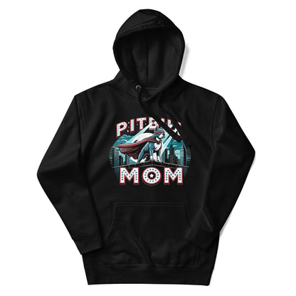Superhero Pitbull Mom Hoodie - Pittie Choy