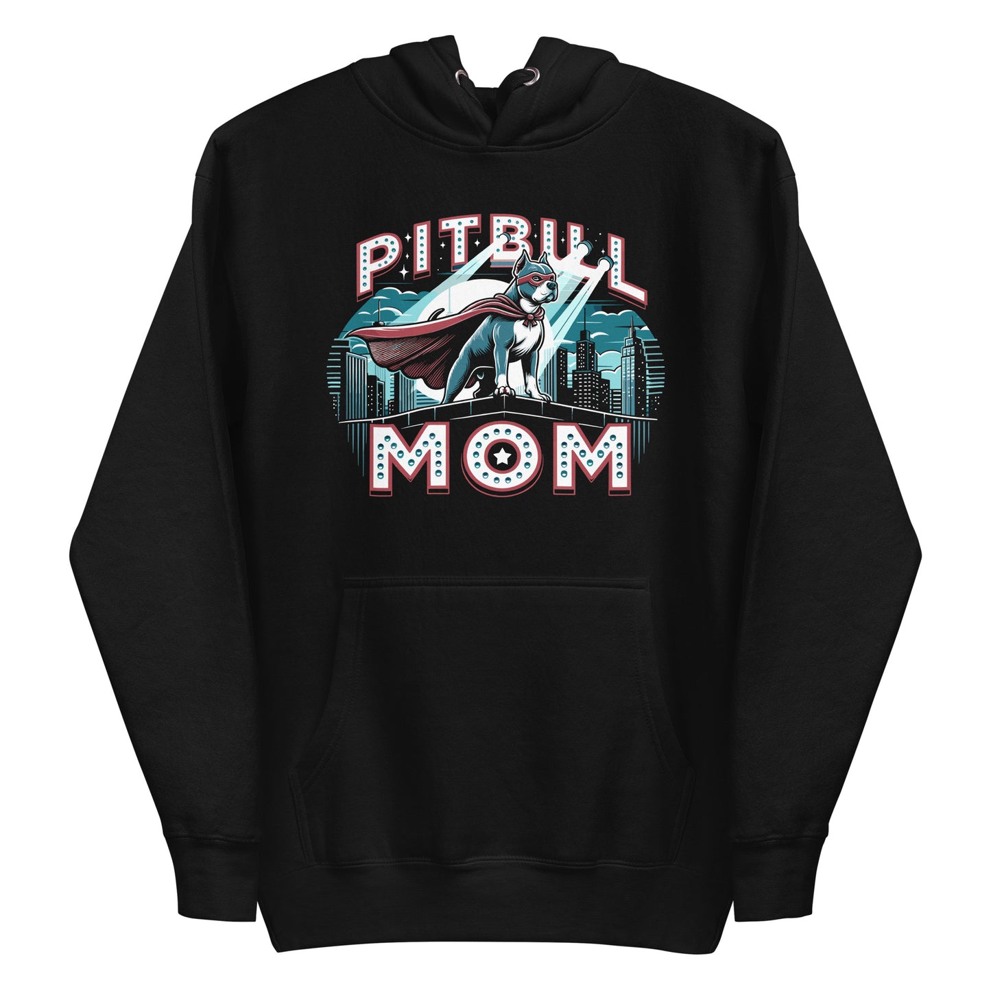 Superhero Pitbull Mom Hoodie - Pittie Choy