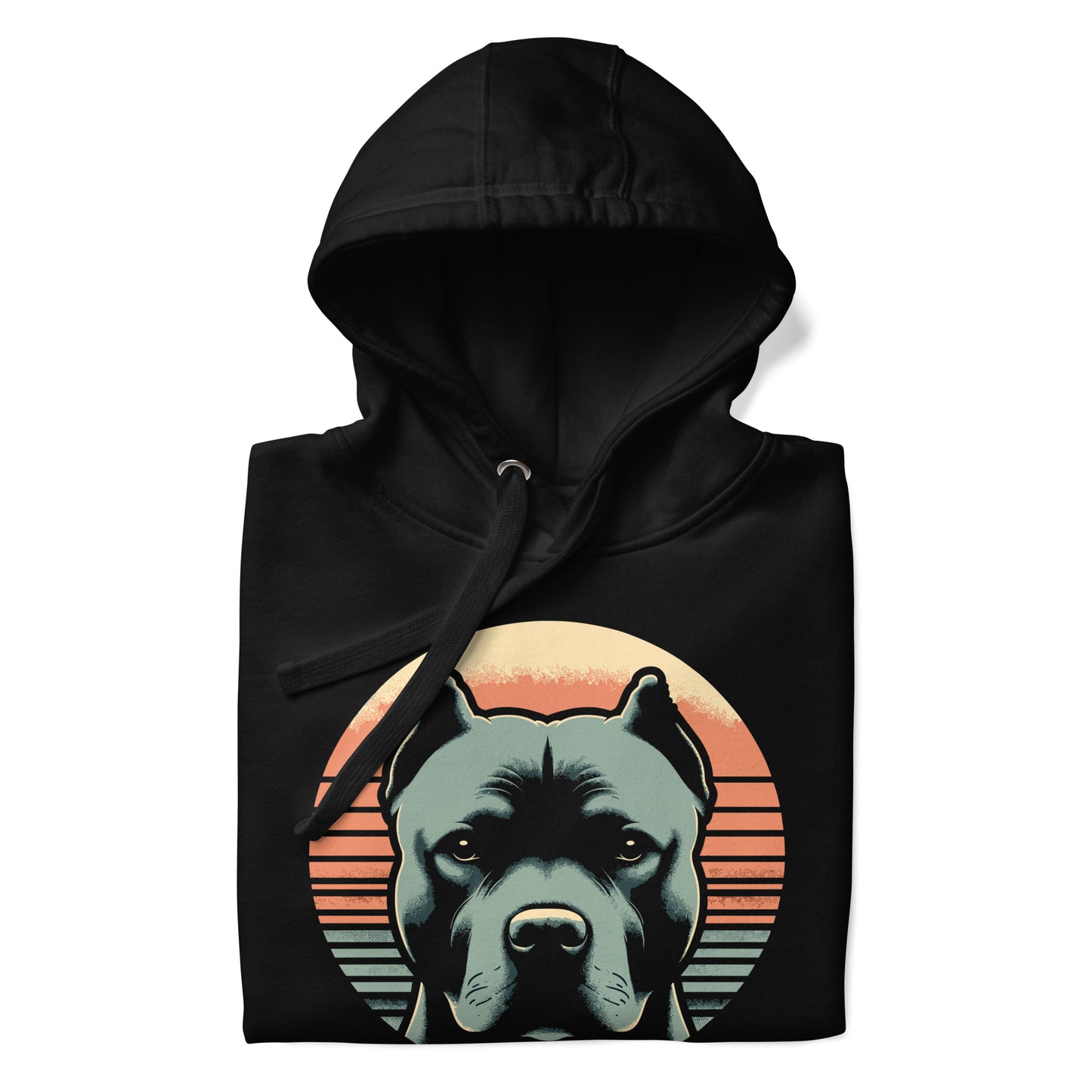 Sunset Vigil 'Don't Judge' Unisex Pitbull Hoodie - Pittie Choy
