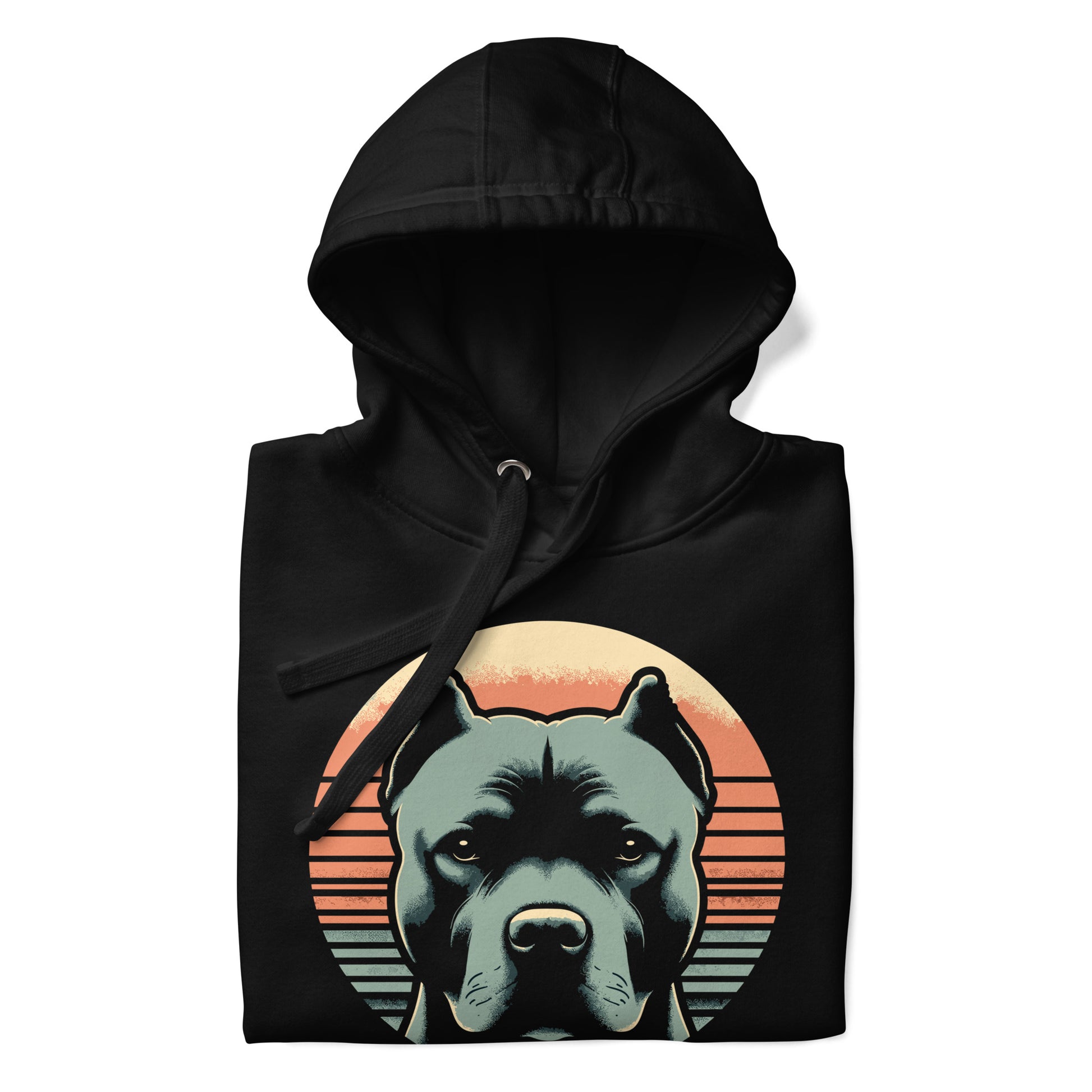 Sunset Vigil 'Don't Judge' Unisex Pitbull Hoodie - Pittie Choy