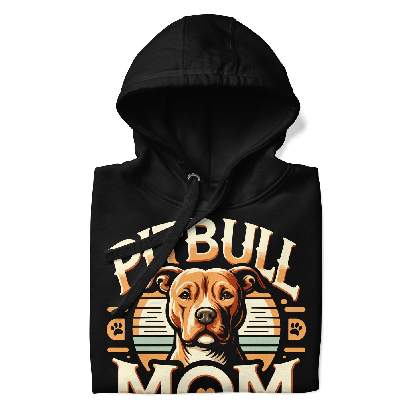 Pitbull Mom Hoodie - Show Your Pittie Pride - Pittie Choy