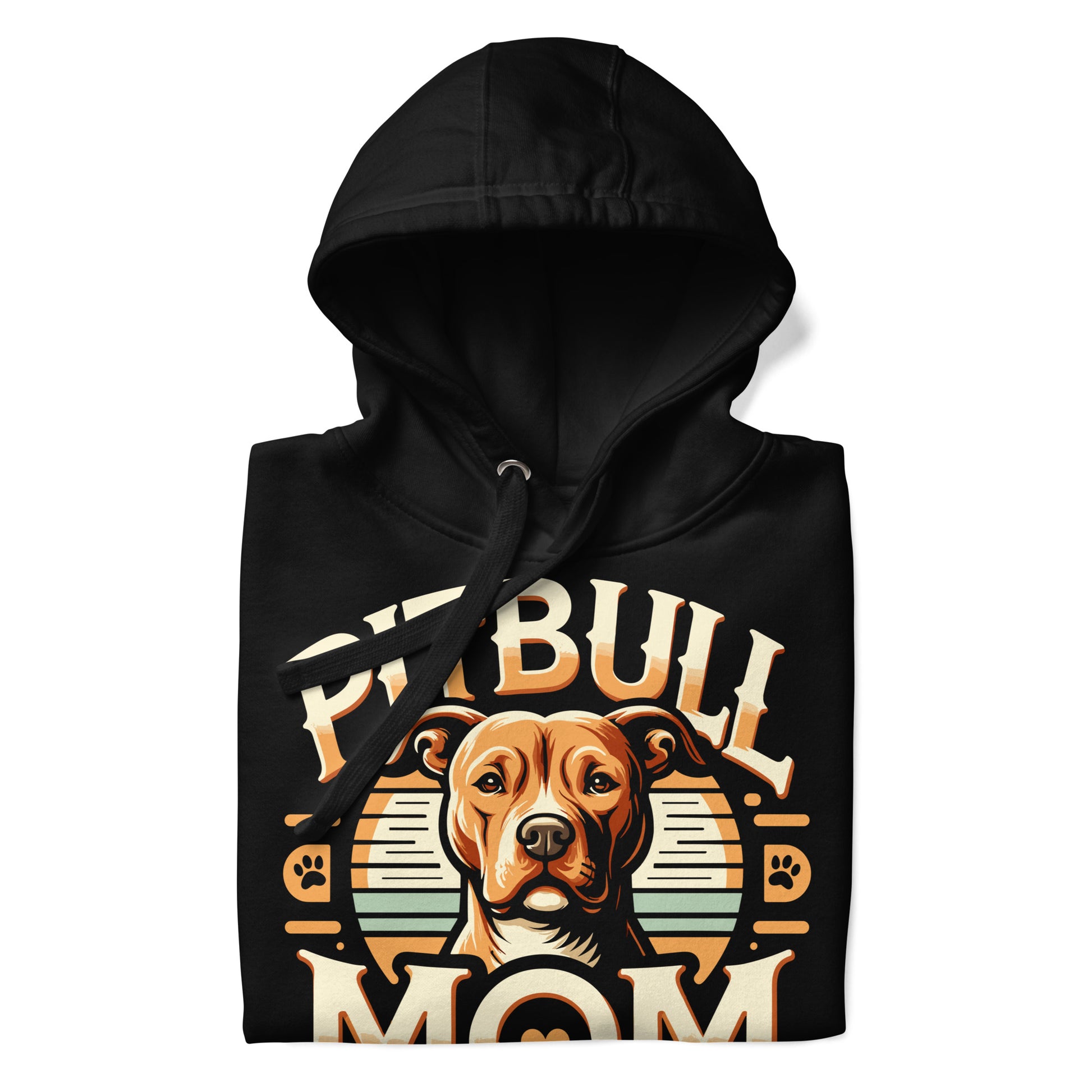 Pitbull Mom Hoodie - Show Your Pittie Pride - Pittie Choy