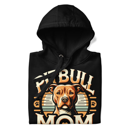 Pitbull Mom Hoodie - Show Your Pittie Pride - Pittie Choy