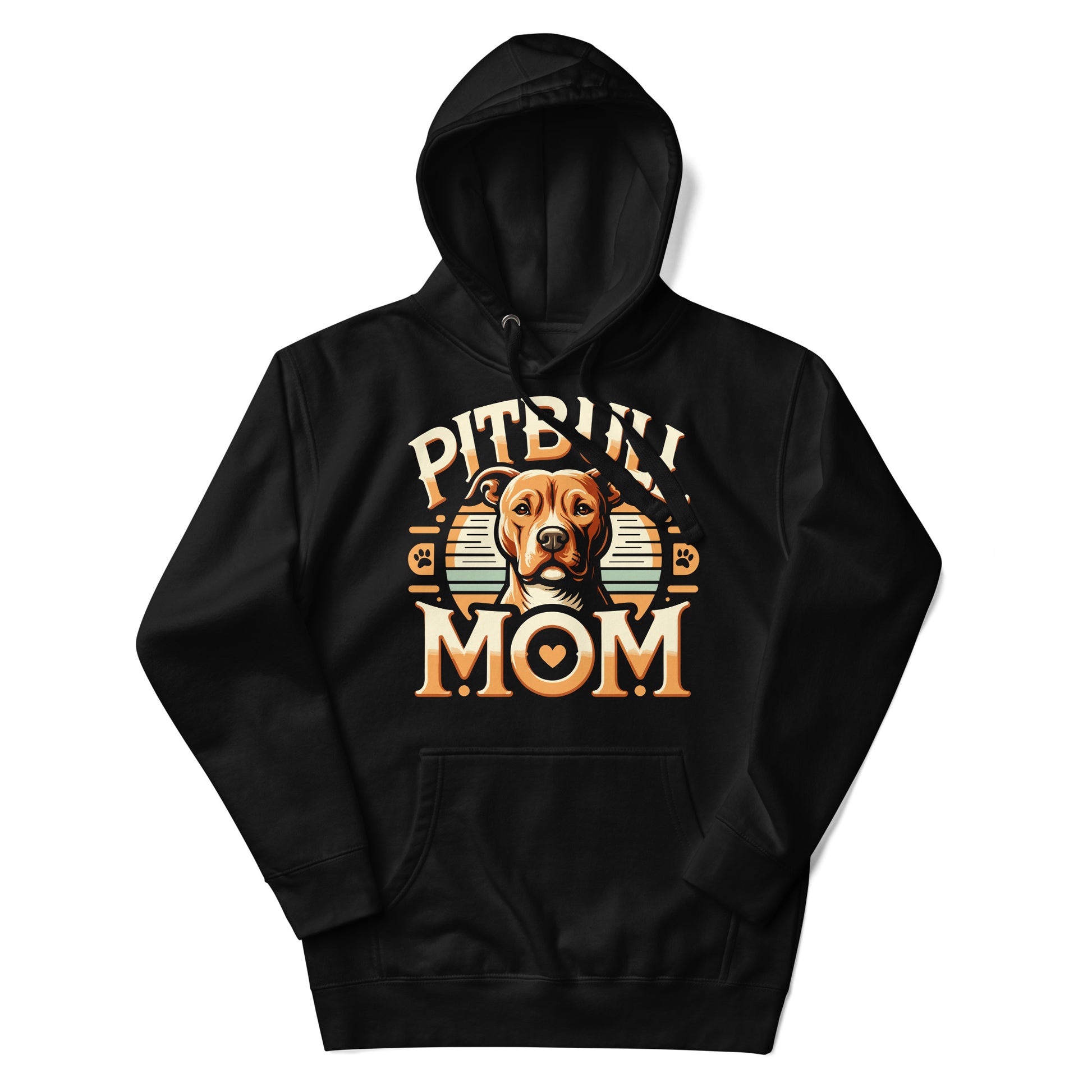 Pitbull Mom Hoodie - Show Your Pittie Pride - Pittie Choy