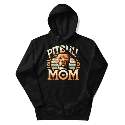 Pitbull Mom Hoodie - Show Your Pittie Pride - Pittie Choy