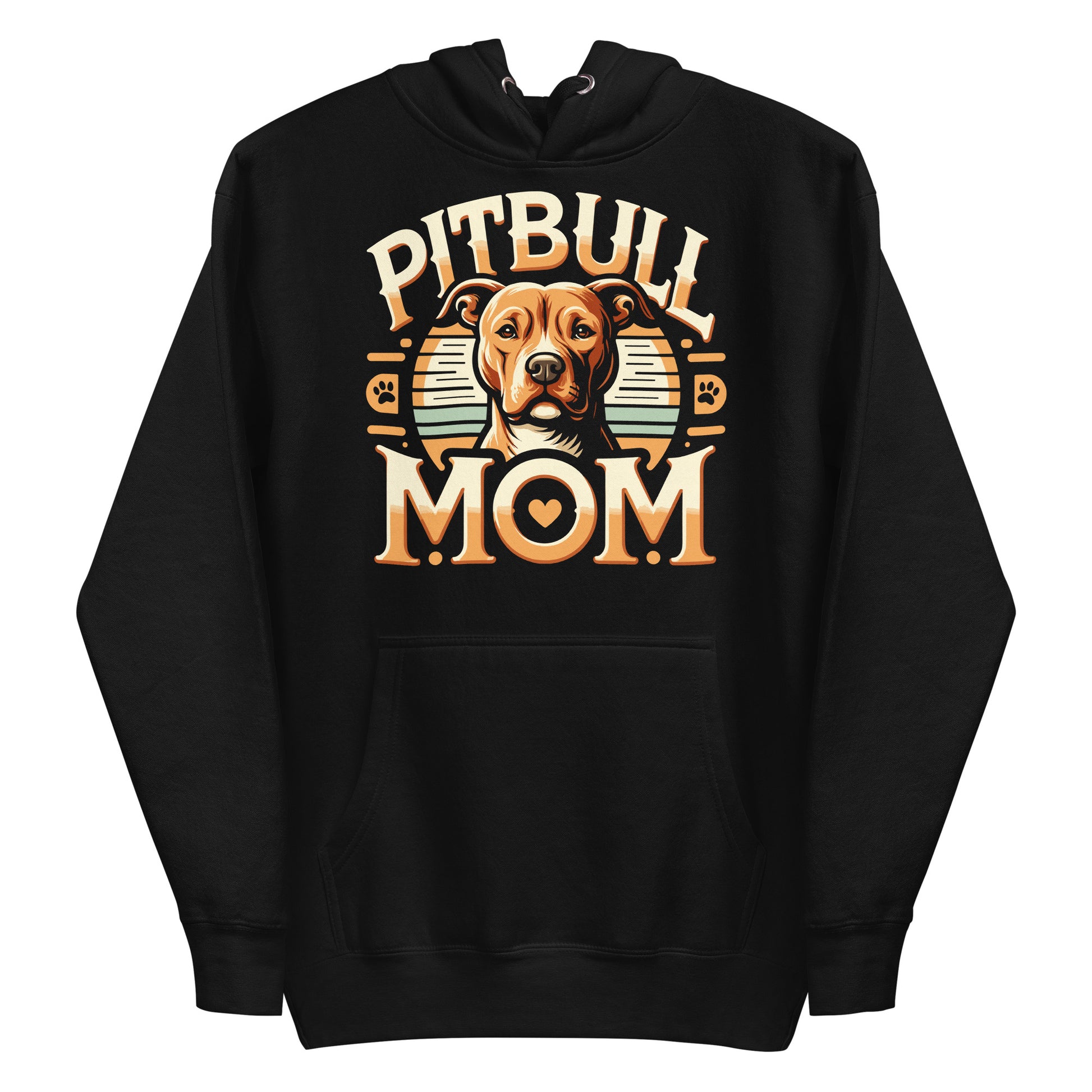 Pitbull Mom Hoodie - Show Your Pittie Pride - Pittie Choy