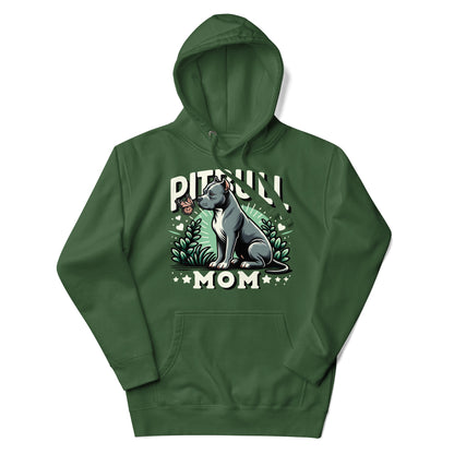 Pitbull Mom Nature-Inspired Hoodie - Pittie Choy