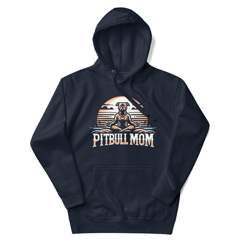 "Sunset Companion" - Pitbull Mom Hoodie