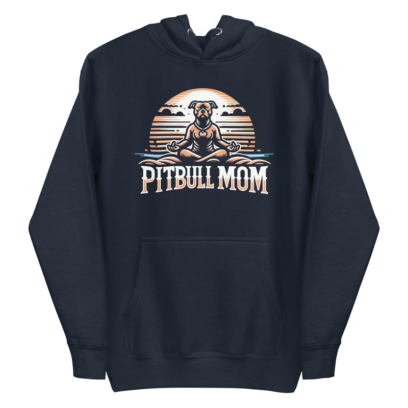 "Sunset Companion" - Pitbull Mom Hoodie