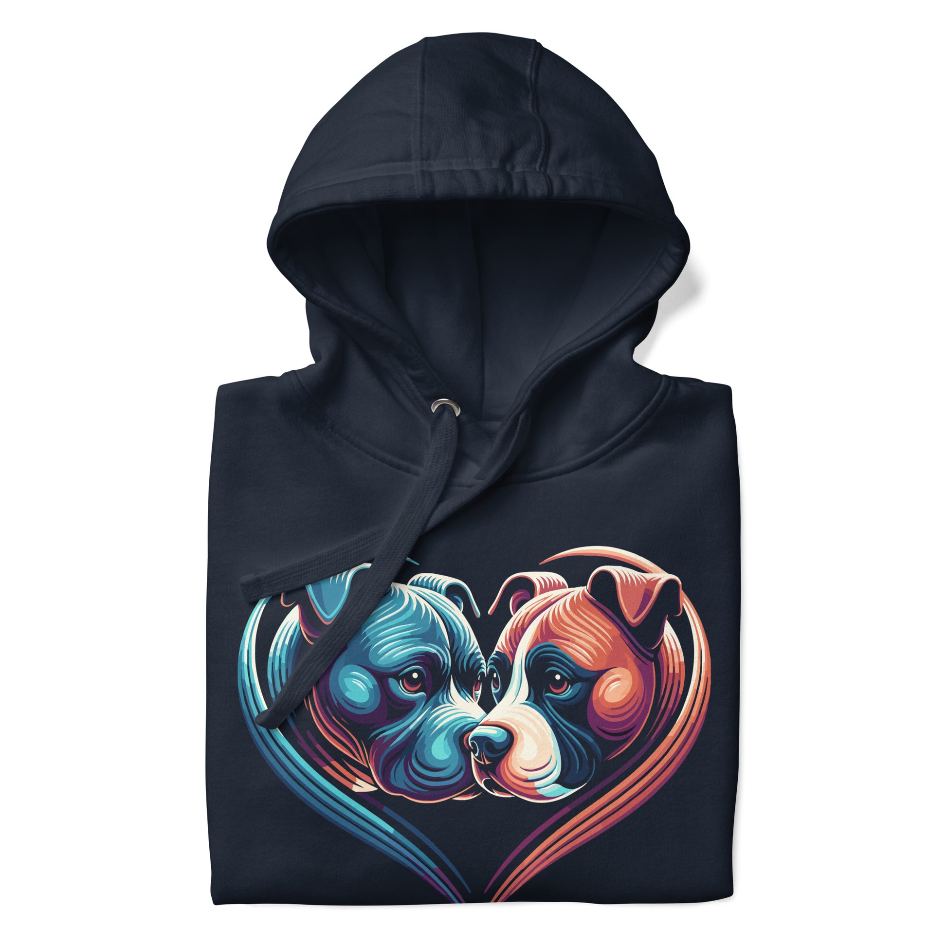 "Unconditional Love" Pitbull Hoodie - Pittie Choy