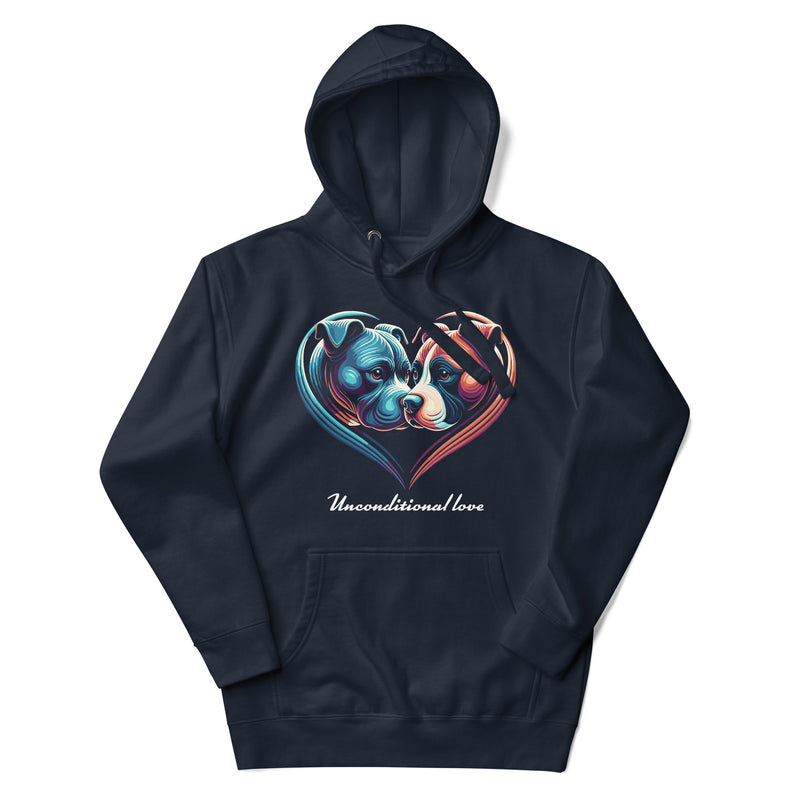"Unconditional Love" Pitbull Hoodie