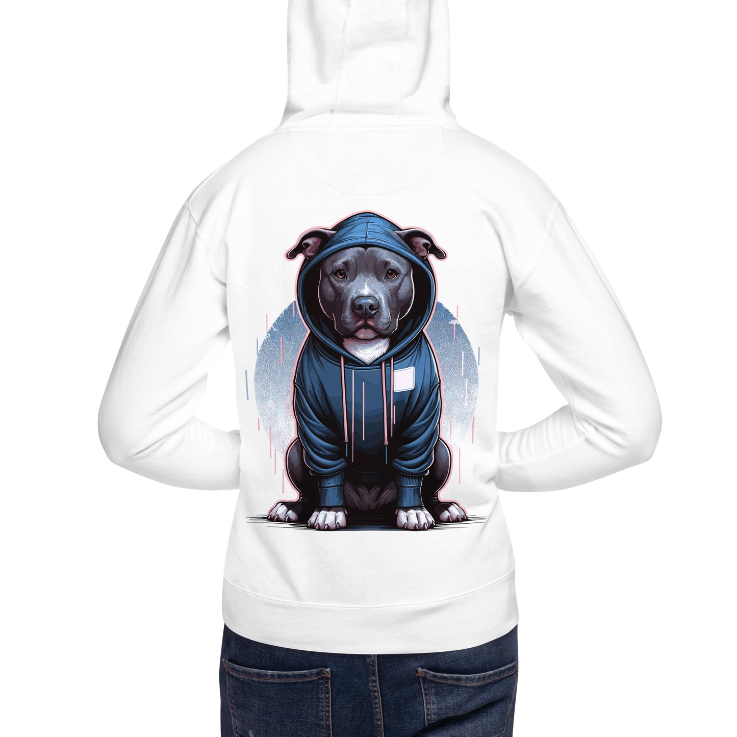 'Urban Paws' Pittie Choy Pitbull Hoodie - Pittie Choy