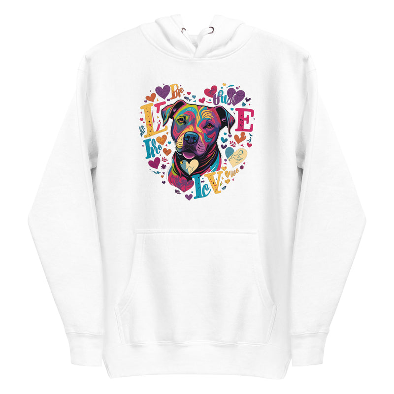 Women's Pitbull Heart Love Hoodie