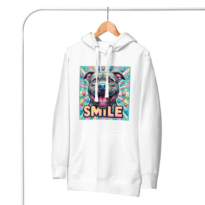 'Hearts & Smiles' Pitbull Hoodie - Pittie Choy