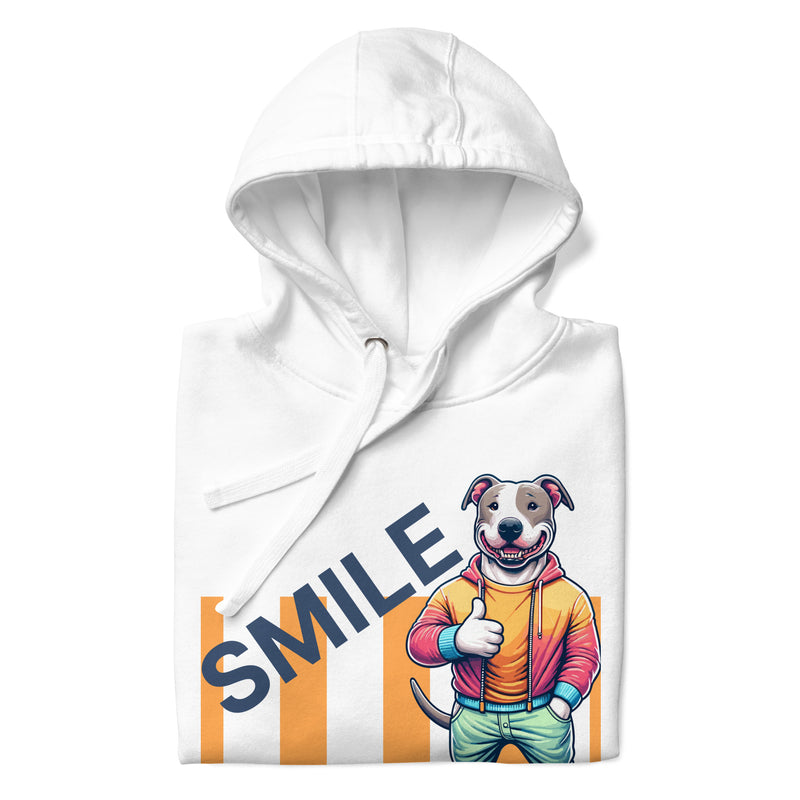 'Cool Pup' SMILE Pitbull Hoodie