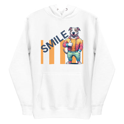 'Cool Pup' SMILE Pitbull Hoodie - Pittie Choy