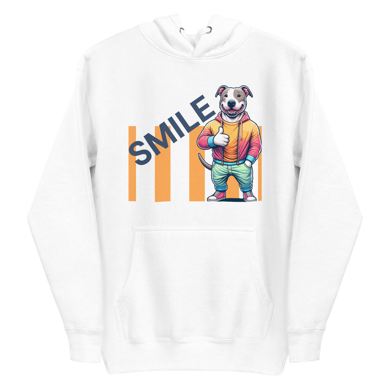 'Cool Pup' SMILE Pitbull Hoodie