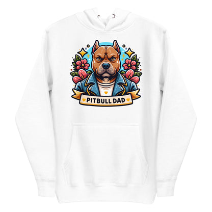 Pitbull Dad Hoodie - Bold & Stylish Comfort - Pittie Choy