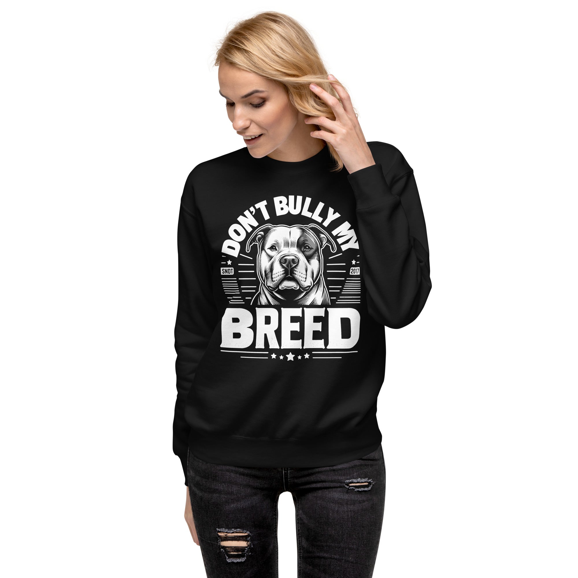 Pitbull online mom sweatshirt