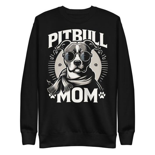 "Summit of Love" - Peak Pitbull Mom Sweatshirt - Pittie Choy