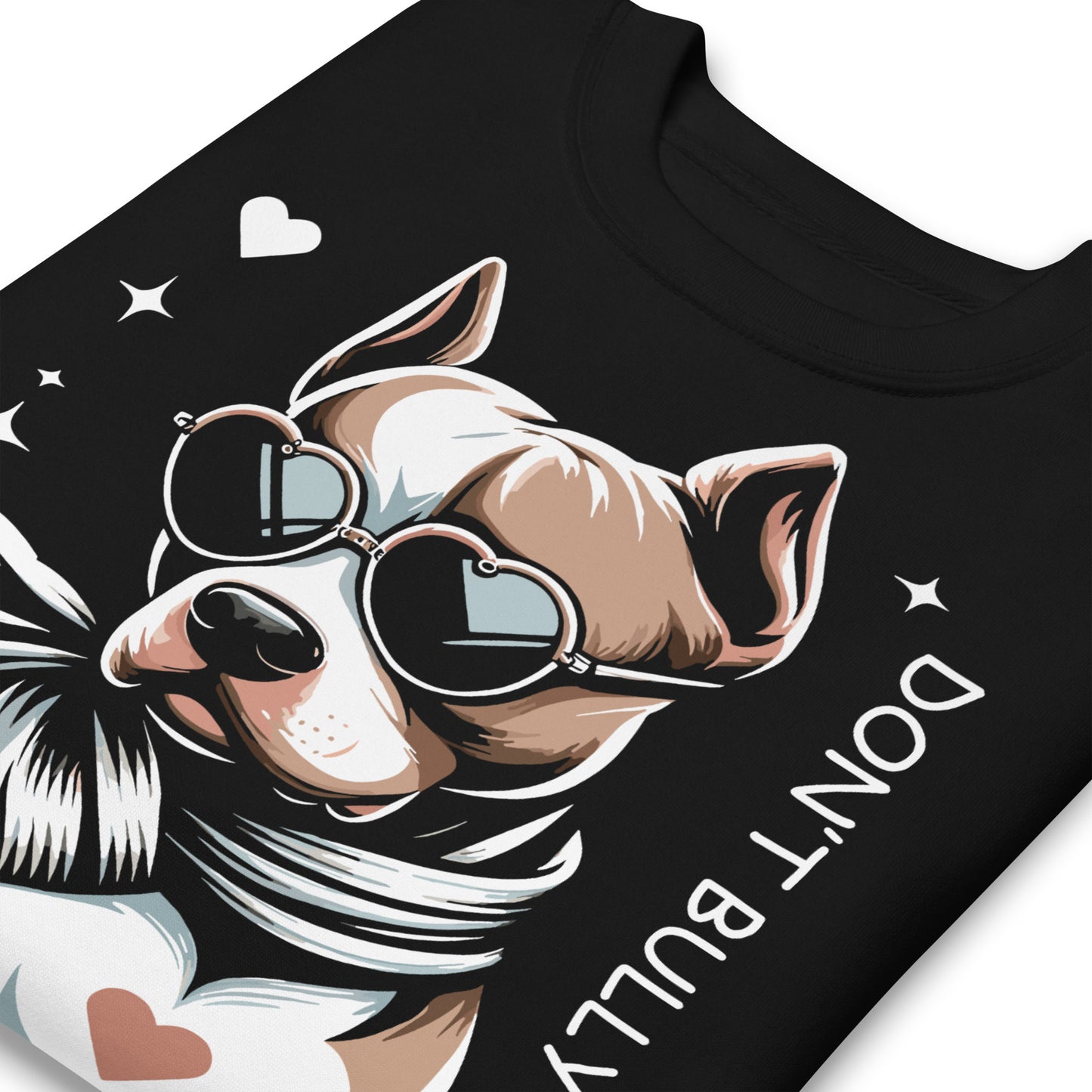 Don't Bully My Breed - Empowering Women's Pitbull Sweatshirt - Pittie Choy