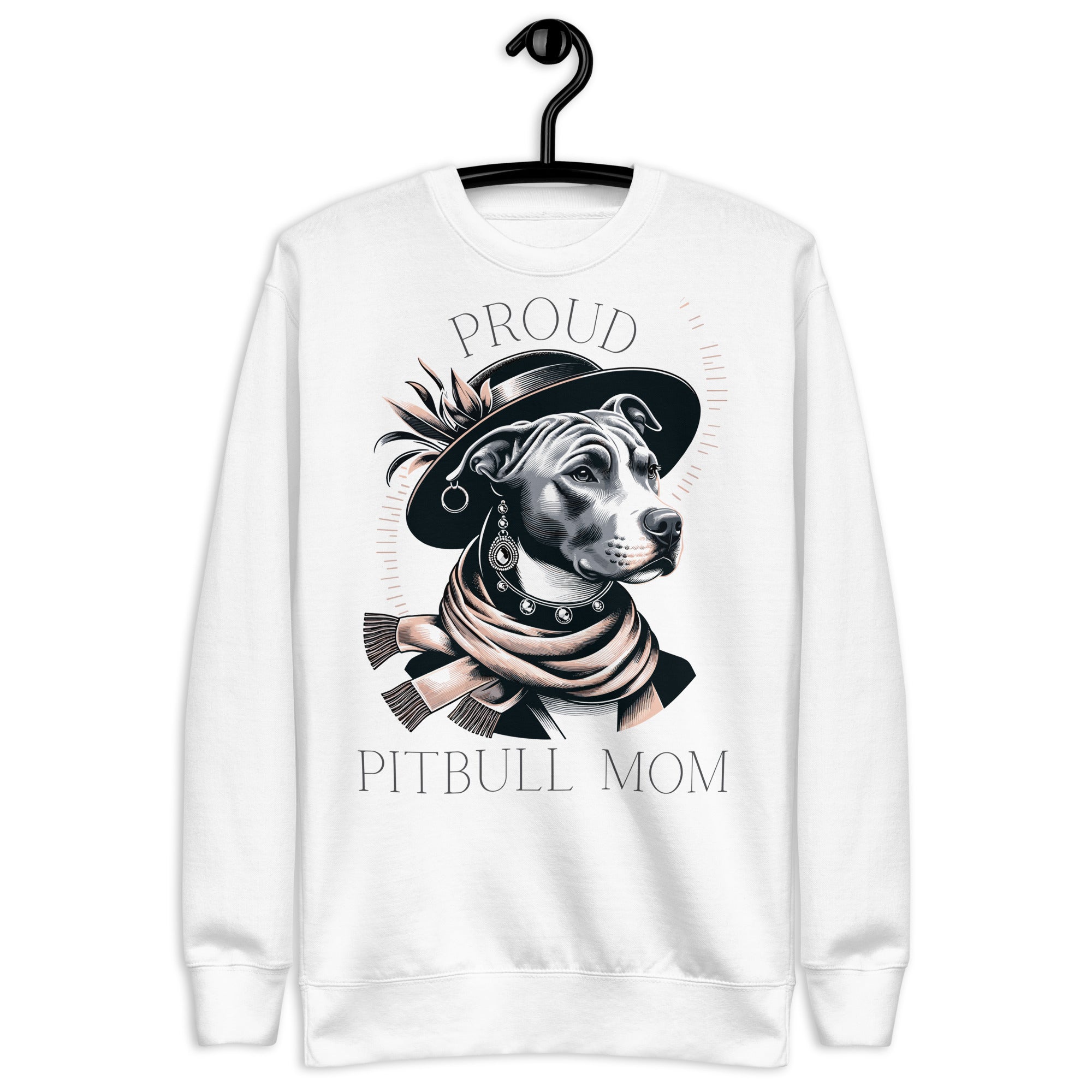 Pitbull mom sweatshirt cheap