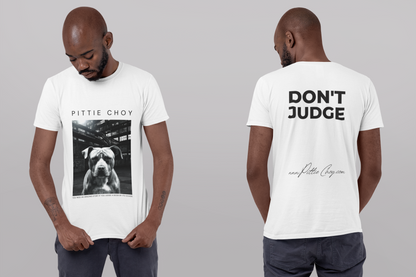 Don't Judge | Berlin Night Pitbull T-Shirt - Pittie Choy