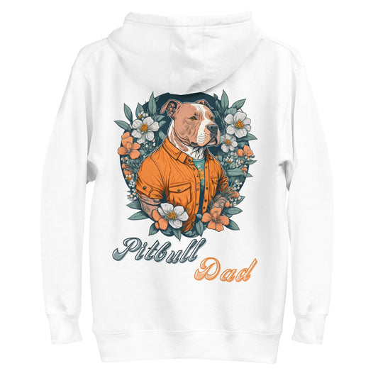 Proud Pitbull Dad Hoodie - Wear Your Love for Your Pup! - Pittie Choy