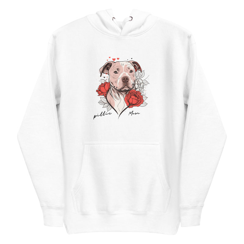 Pittie Mom Hoodie - Stay Cozy and Stylish with Your Beloved Pitbulls
